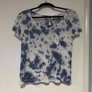 Aeropostale knit tie die shirt